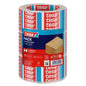 tesapack STRONG CRYSTAL CLEAR Packaging Tape, 66 m x 50 mm, transparent
