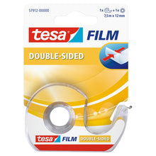 Tesafilm double-sided tape, 7.5 m x 12 mm, clear