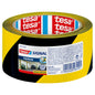 tesa 58130 Premium Marking and Warning Tape, 66 m x 50 mm, black and yellow