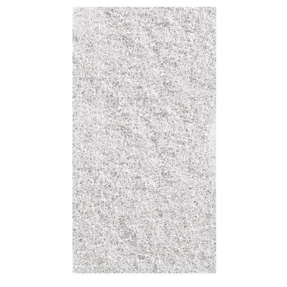 Das Twister Handpad 2 Stk. von Diversey Deutschland GmbH & Co. OHG ist ein rechteckiges, weißes, faseriges Mesh-Pad mit einem zufälligen netzartigen Muster und einer dünnen, luftigen Textur; sein kompaktes Design hebt sich vom schlichten weißen Hintergrund ab.