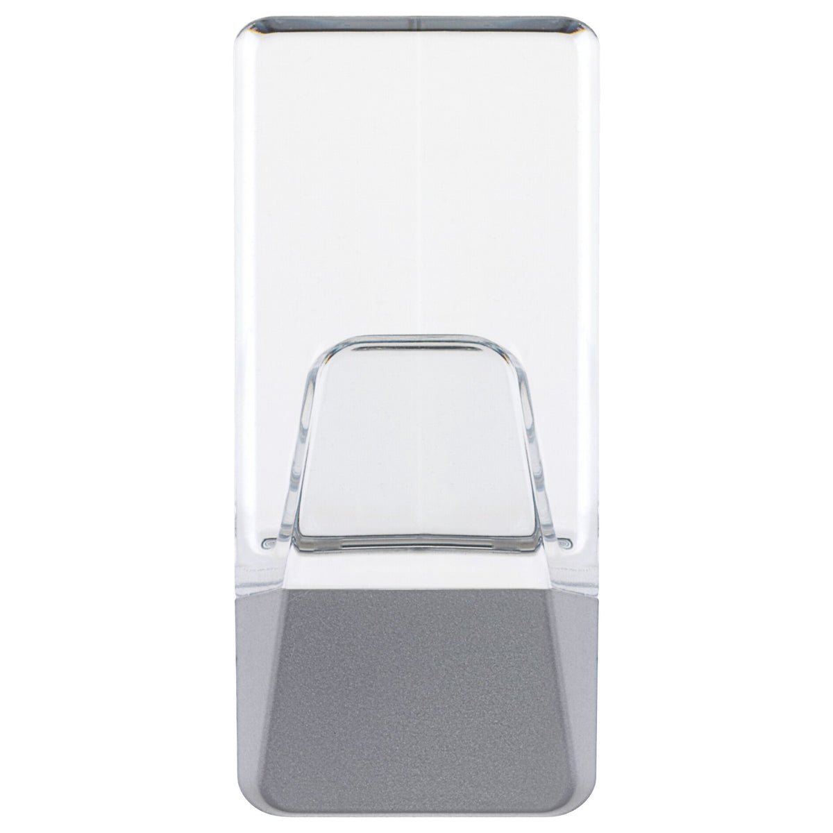 tesa Powerstrips Clear Hooks, LARGE, Matte Chrome
