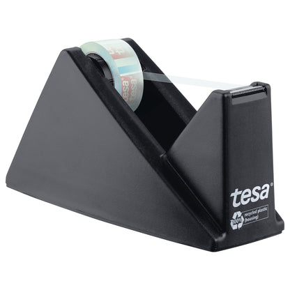tesa DESK DISPENSER ECONOMY RECYCLED Desk Dispenser with tesafilm CRYSTAL RECYCLED, transparent