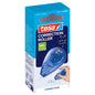 tesa CORRECTION ROLLER Disposable, 10 m x 4.2 mm, white, in a hanging folding box, 1 piece