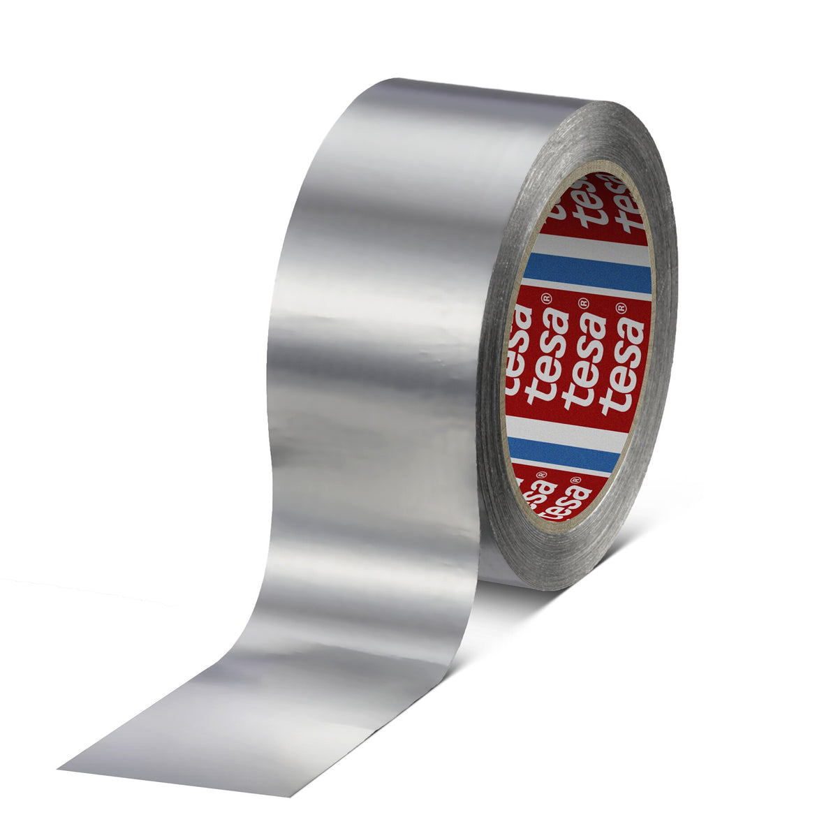 tesa 60650 Aluminum Adhesive Tape, 50 m x 50 mm, matte silver
