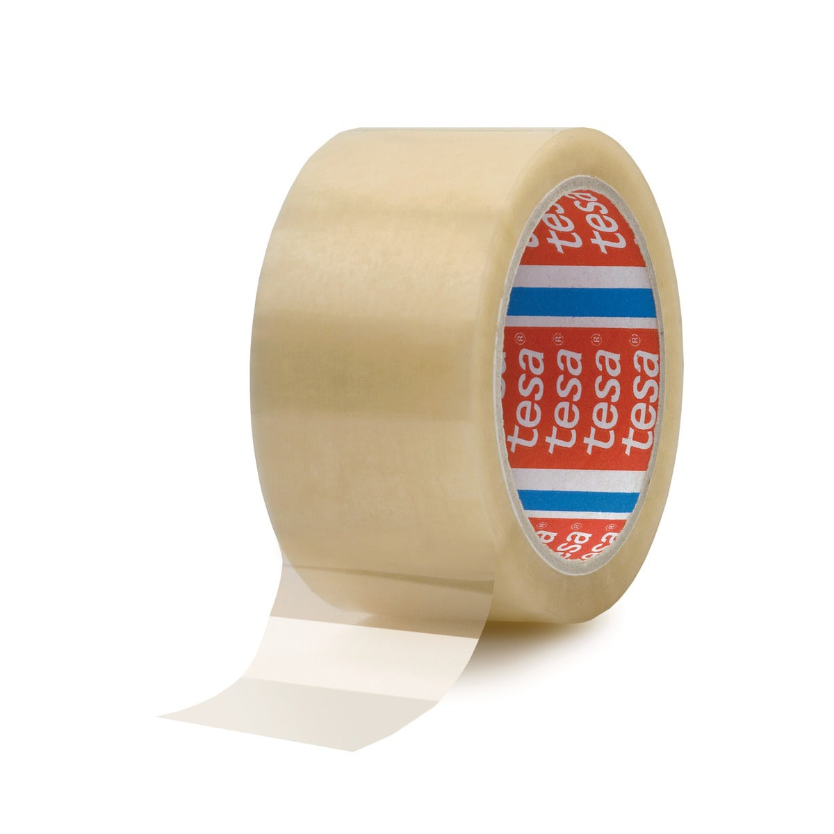 tesa 64044 PP Packaging Tape, Brown, 66 m x 50 mm