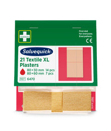 XL Textile Plaster, 21 pieces per cartridge | Package (21 pieces)
