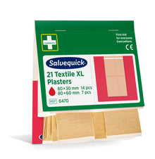 XL Textile Plaster, 21 pieces per cartridge | Package (21 pieces)