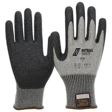 NITRAS TAEKI cut protection gloves, gray / black