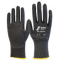 NITRAS ESD 3D CUT F, cut protection gloves, black