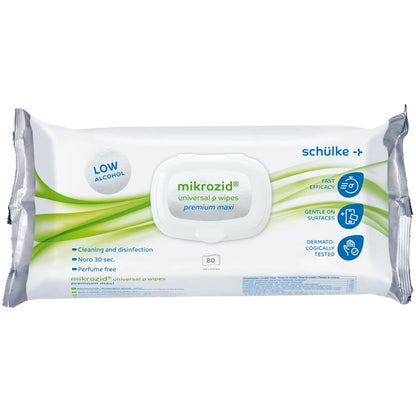 Schülke disinfectant wipes mikrozid® universal p wipes premium - Premium | Pack (100 wipes)