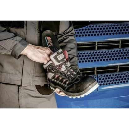 NITRAS COMFORT STEP, insoles, black / red