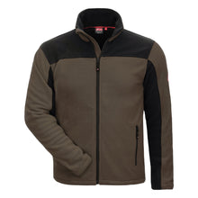 NITRAS MOTION TEX PLUS, fleece jacket, brown / black