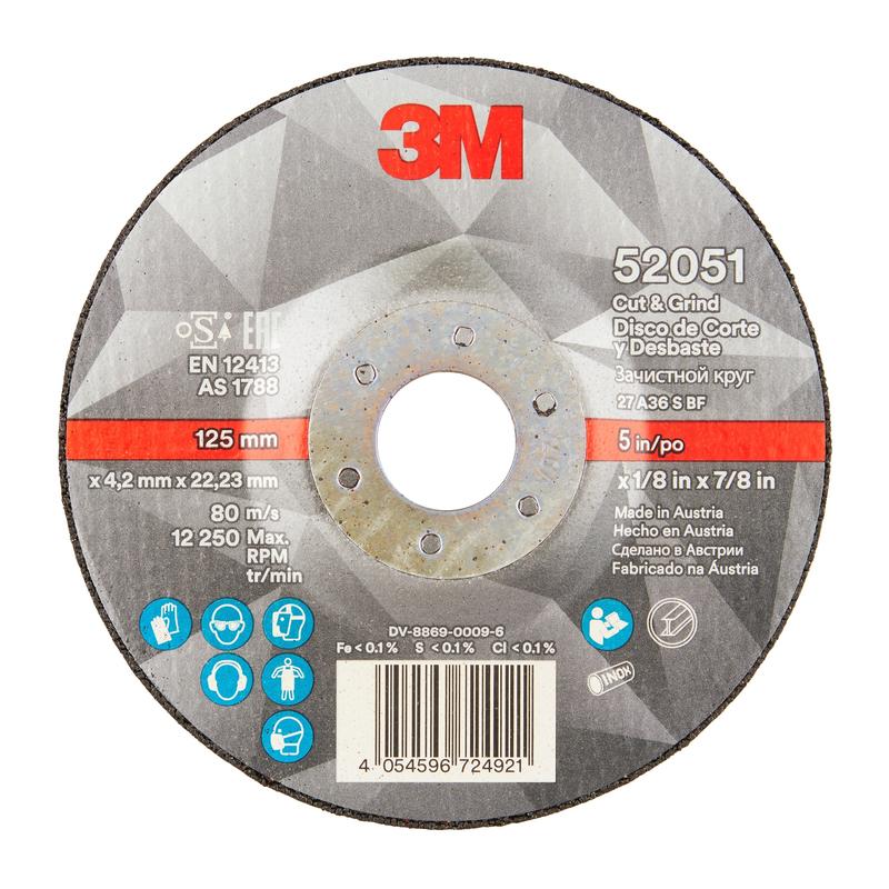 3M™ Gearr agus Meileann Diosca Scríobacha T27 Scríobach