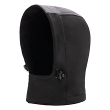 NITRAS removable hood, gray / black, OEKO-TEX polyester: 94%; Elastane: 6% | Pack (1 piece)