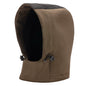 NITRAS removable hood, brown / black, OEKO-TEX polyester: 94%; Elastane: 6% | Pack (1 piece)