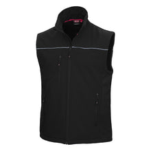 NITRAS MOTION TEX LIGHT, softshell vest, black