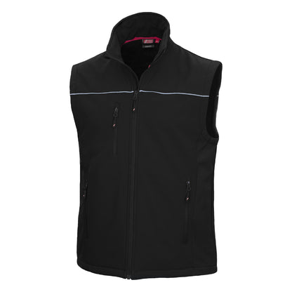 NITRAS MOTION TEX LIGHT, softshell vest, black