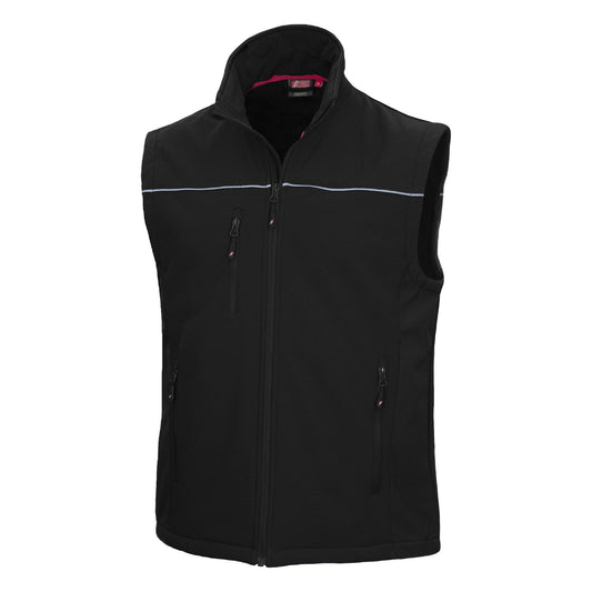 NITRAS MOTION TEX LIGHT, softshell vest, black