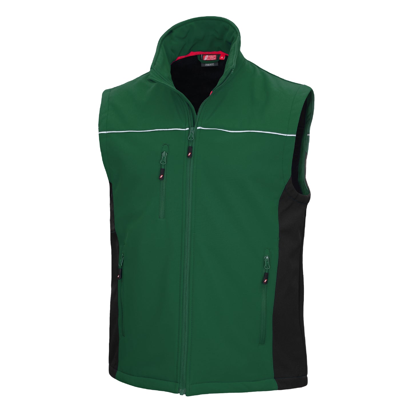 NITRAS MOTION TEX LIGHT, softshell vest, green / black