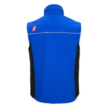 NITRAS MOTION TEX LIGHT, softshell vest, royal blue / black