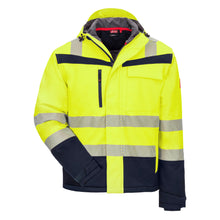 NITRAS MOTION TEX VIZ PLUS, winter high-visibility softshell jacket