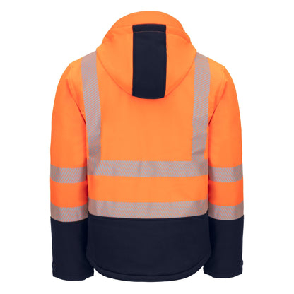 NITRAS MOTION TEX VIZ PLUS, winter high-visibility softshell jacket