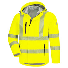 NITRAS MOTION TEX VIZ PLUS, high-visibility rain jacket