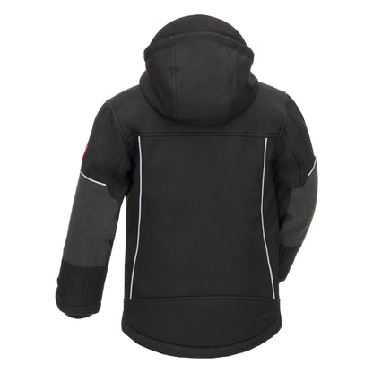 NITRAS MOTION TEX KIDS, softshell jacket, black