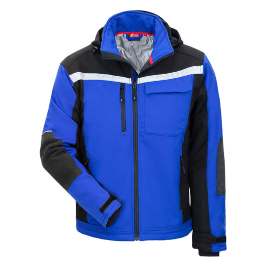 NITRAS MOTION TEX PLUS, softshell jacket, royal blue / black