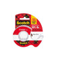 A roll of Scotch® Crystal Tape (19mm x 25m) plus 5m FREE on a hand dispenser, from 3M Deutschland GmbH, in a clear dispenser with classic red-yellow packaging.