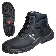 NITRAS UTILITY STEP MID, S3L CI FO SR safety boots, black