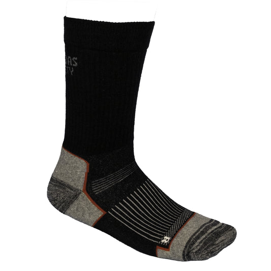 NITRAS All Season socks, black / gray