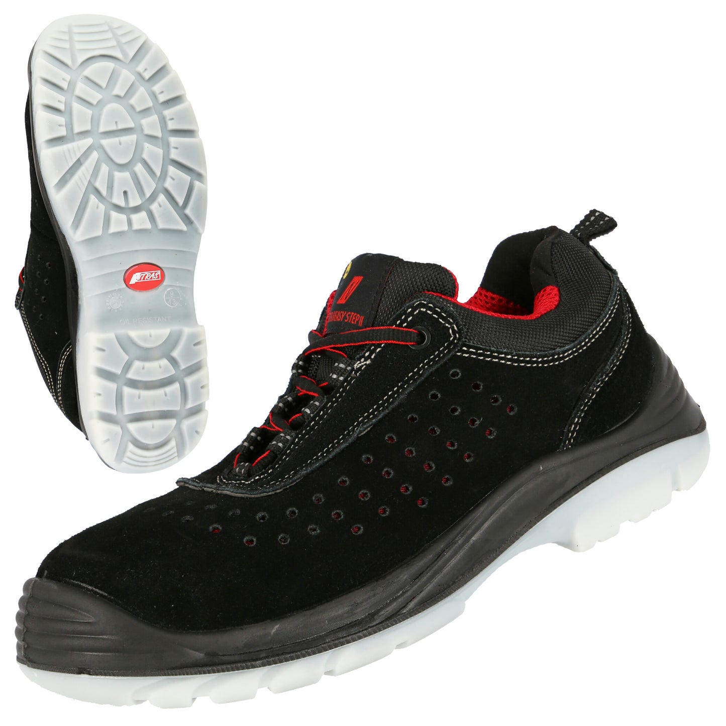 NITRAS EASY STEP P, S1P safety shoes, black