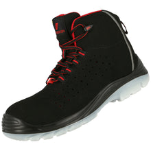 NITRAS MICRO STEP MID, S1 P safety boots, mid-height, black