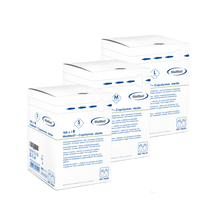 Copolymer maiMed steiriúla, lámhainní indiúscartha