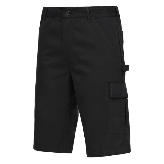 NITRAS MOTION TEX LIGHT, work trousers, short, black