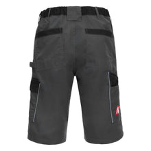 NITRAS MOTION TEX LIGHT, work trousers, short, gray / black