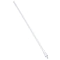 The fiberglass handle for brooms, scrubbers, and floor squeegees from Diversey Deutschland GmbH & Co. OHG is a white telescopic handle with a plastic grip and threaded end, suitable for cleaning equipment - ideal for efficient house cleaning.