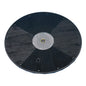 The detailed view of the Highspeed (43 cm) drive holder from Diversey Deutschland GmbH & Co. OHG shows its central metal plate and the patterned, slotted surface, designed for TASKI ergodisc duo/400 - ideal for cleaning staff, package contains 1 piece.