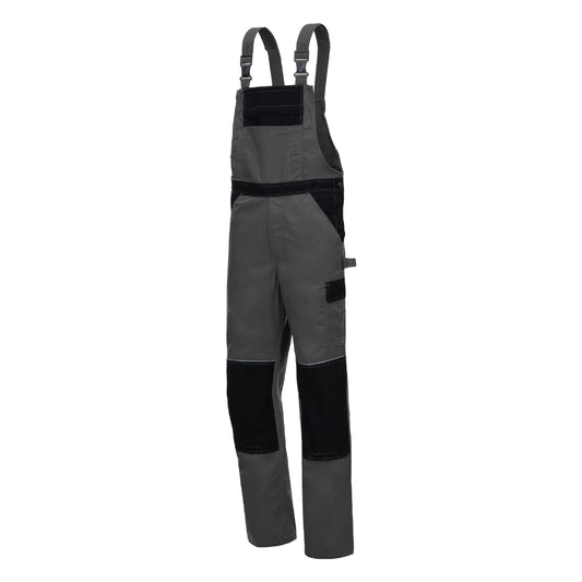 NITRAS MOTION TEX LIGHT, dungarees, gray / black