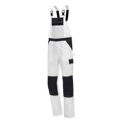 NNITRAS MOTION TEX LIGHT, dungarees, white / gray