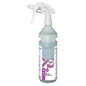 A bottle kit SURE Cleaner Disinfectant (0.75l) from Diversey with a white spray head, purple label, and visible clear liquid - suitable as a refill bottle including dispenser band for Divermite and DQFM systems.