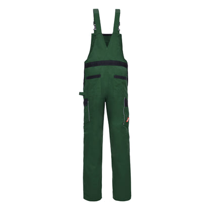 NITRAS MOTION TEX LIGHT, dungarees, green / black