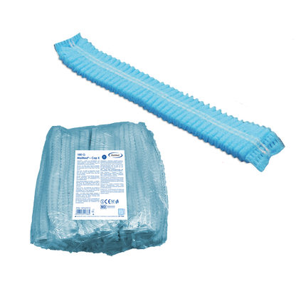 MaiMed-Cap K, caipín gearrthóg déanta as PP, 100 píosa/mála