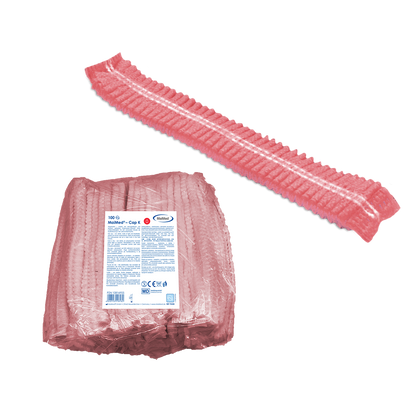 MaiMed-Cap K, caipín gearrthóg déanta as PP, 100 píosa/mála