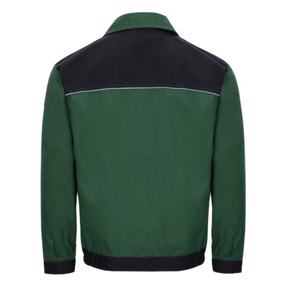 NITRAS MOTION TEX LIGHT, work jacket, green / black