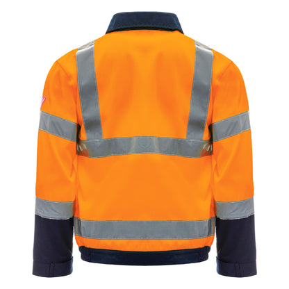 NITRAS MOTION TEX VIZ, high-visibility work jacket