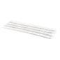 The Nölle Profi Brush Microfiber Replacement Cover for Floor Mops (55 cm, 1 piece) from Nölle Profi Brush Bürsten- & Pinseltechnik e.K. is a rectangular, white replacement cover with two light gray stripes that lie flat against a white background.