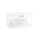 MaiMed wall holder for glove boxes with spring made of acrylic - dimensions: 246x106x135mm - pack of 1 | Pack (1 piece)