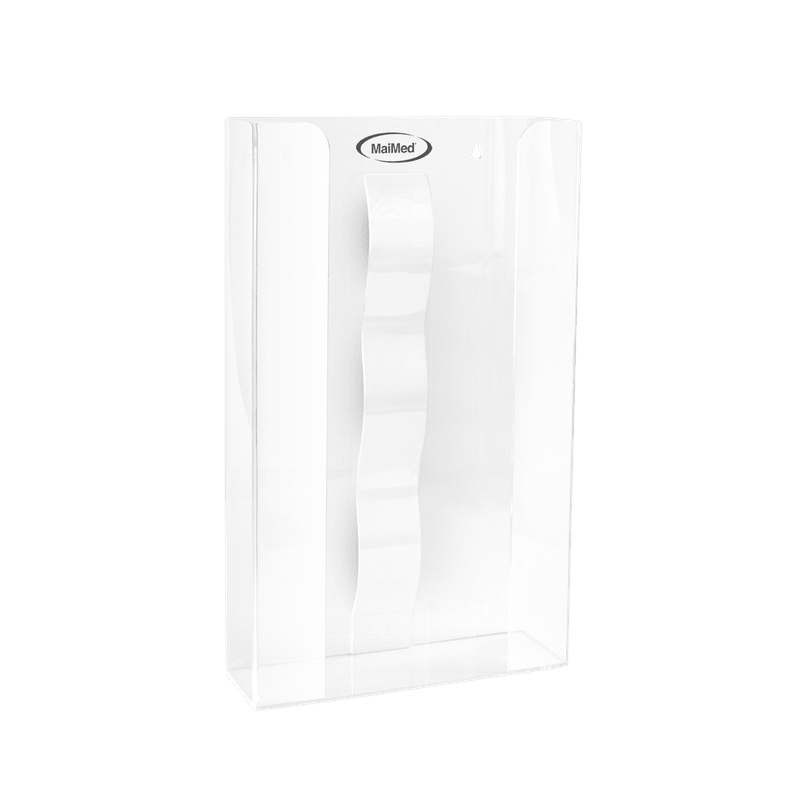 Sealbhóir balla MaiMed do bhoscaí lámhainní le earrach déanta as aicrileach - toisí: 246x81x410mm - sraith de 3 | Pacáiste (1 phíosa)